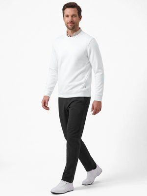 Ultra-Comfort Velour Lining Crew-Neck Sweatshirts