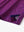 Hem slit detail of MAELREG Performance Jersey Print Polo in Purple Red Buffalo – comfort & movement