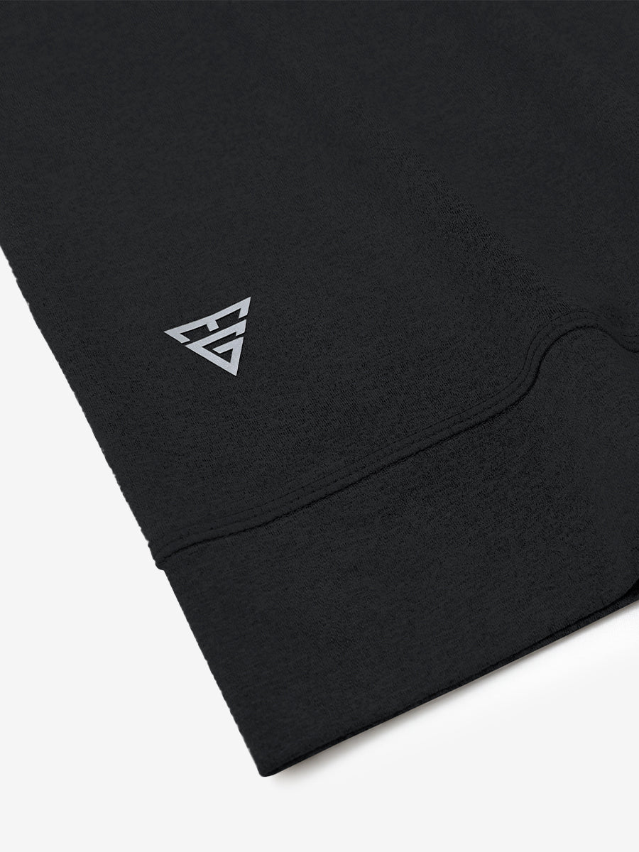 Quarter Zip Melange Pullover