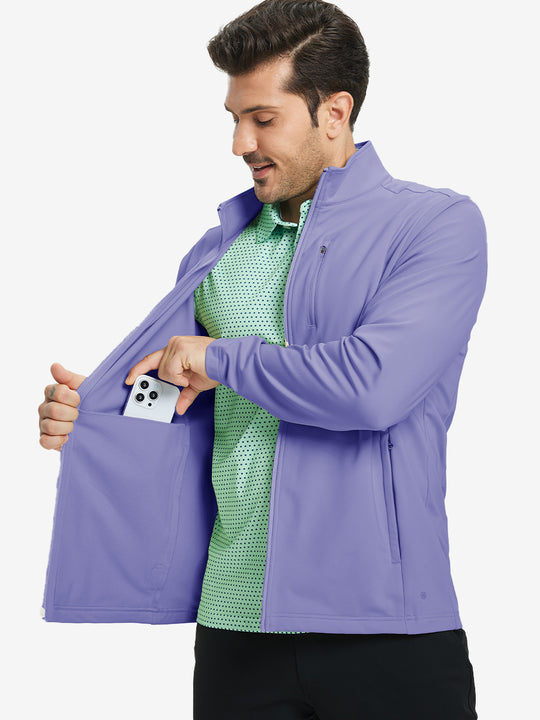 Lightweight Casual Fleece Jacket with 5 Pockets