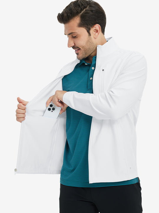 Lightweight Casual Fleece Jacket with 5 Pockets