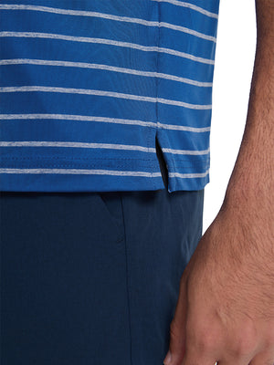 Polos a Rayas con Cuello Acanalado que no se Enrolla