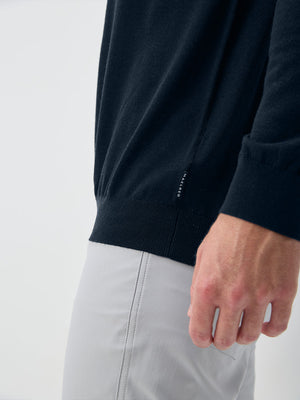 Long Sleeve Pure Merino Wool Knit Soft Polo Shirts