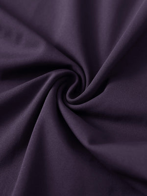 Close-up of fabric for women's lightweight hoodies pullover, soft texture in dark purple with fine detail