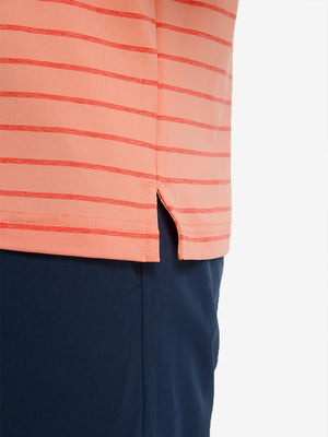 Polos a Rayas con Cuello Acanalado que no se Enrolla