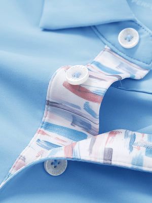 Boys Quick Dry Fit Athletic Solid Polo Shirts