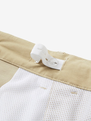 Pantalones cortos de golf de frente plano y secado rápido para niños