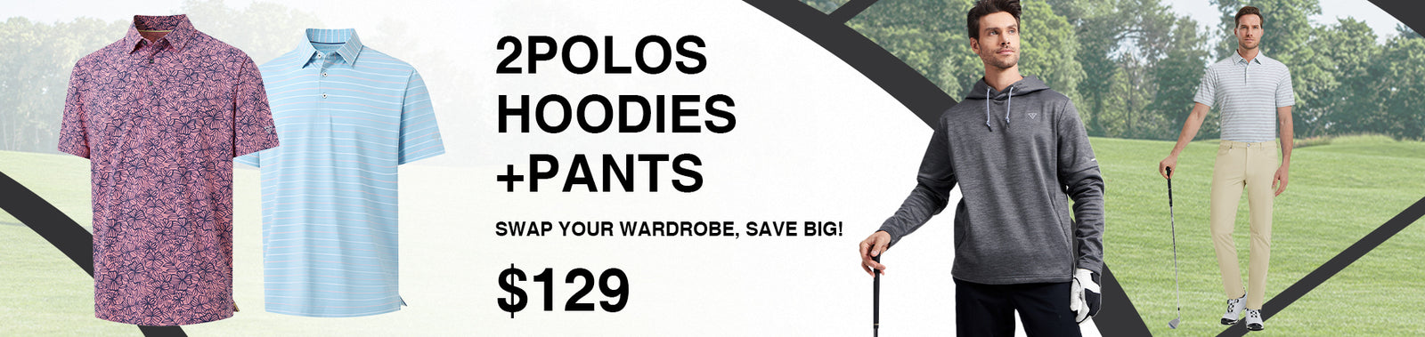 MAELREG Golf Set – $129 for Hoodie, Pants & 2 Polos
