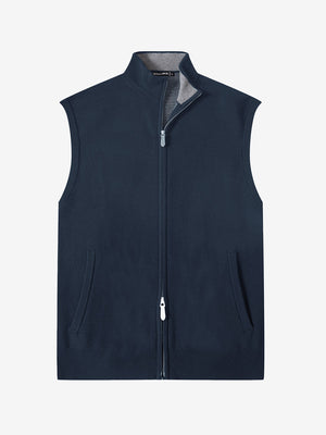 Luxury Wool Blend Warm Full Zip Vests