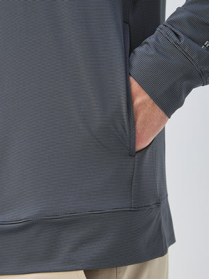 Pin Stripes Lightweight Hoodies Sweatshirts with Pockets