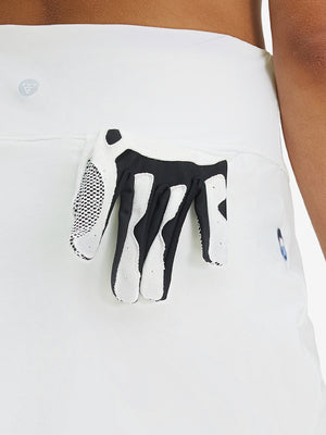 High Waist Built-in Short A-Line Golf Skirt with 5 Pockets