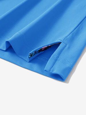 Boys Quick Dry Fit Athletic Solid Polo Shirts