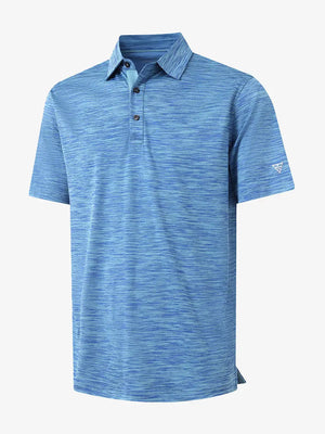 3D render view highlighting the classic blue heathered texture