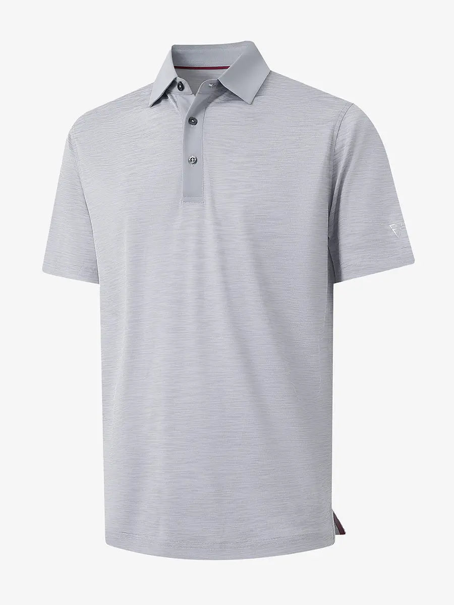 3D render highlighting the faded denim heather fabric texture