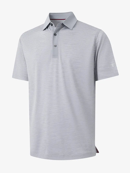 3D render highlighting the faded denim heather fabric texture