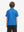 Back upper view of Stylish print boys polo shirts with clean lines and blue swordfish tone