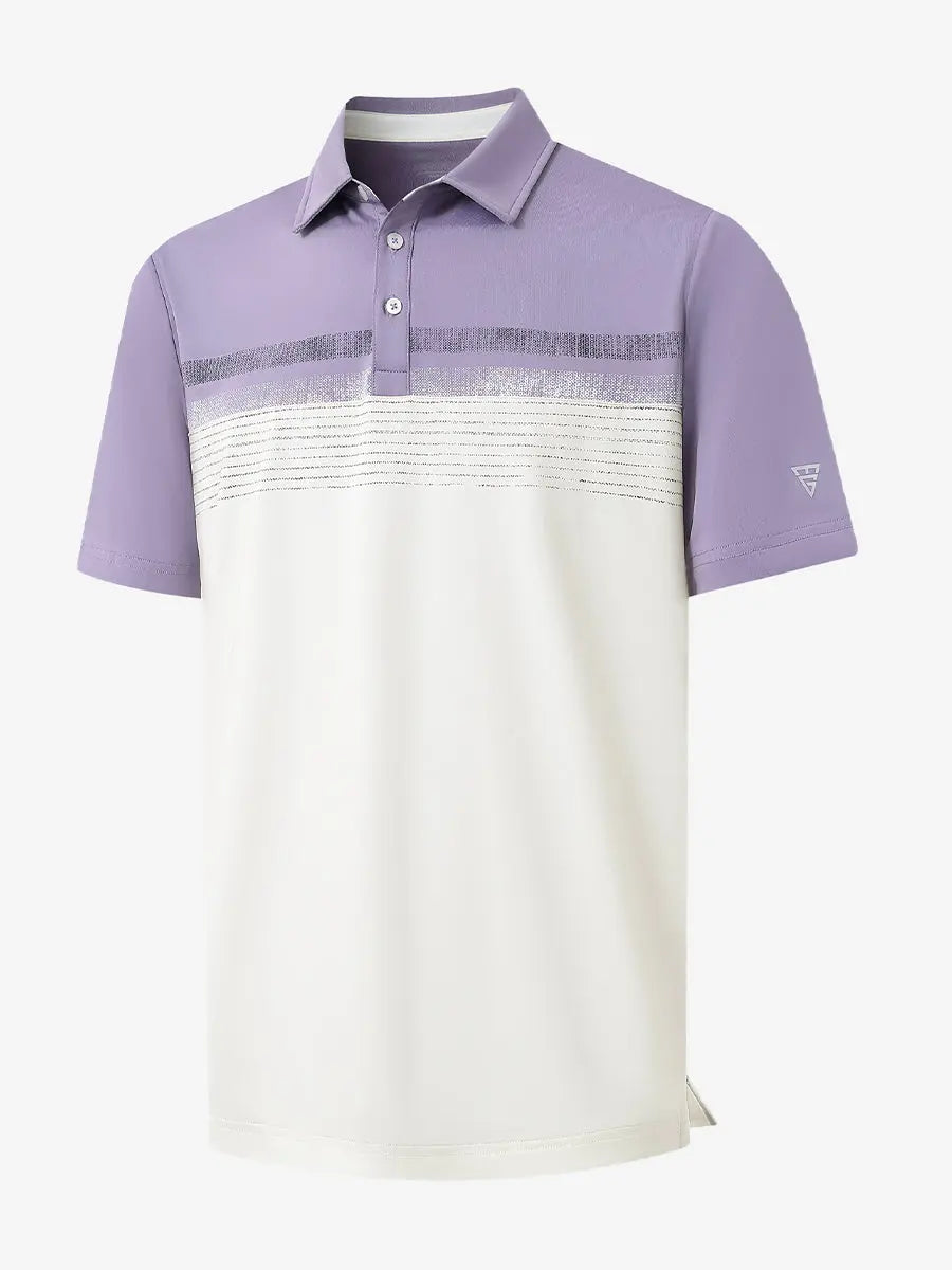 3D render showcasing CREAM fabric and texture of Premium Performance Polo