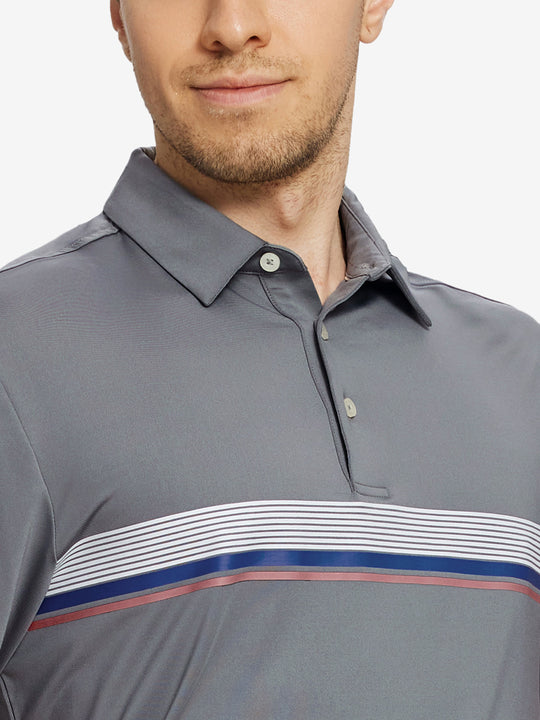 Chest Print Polo Shirts