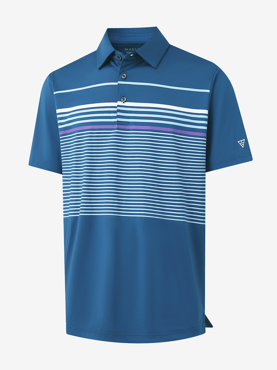 Chest Print Polo Shirts