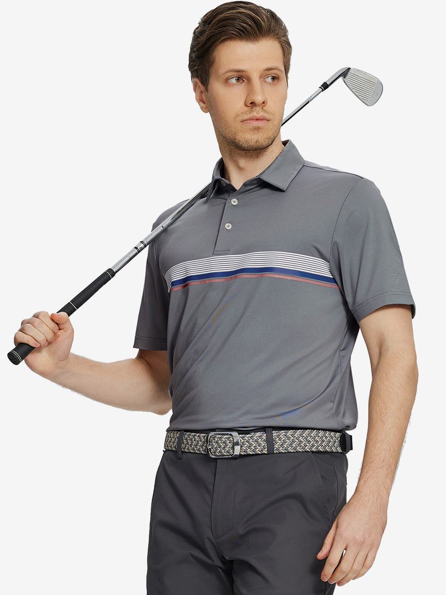 Chest Print Polo Shirts