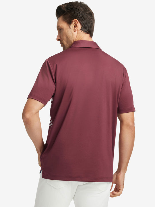 Chest Print Polo Shirts