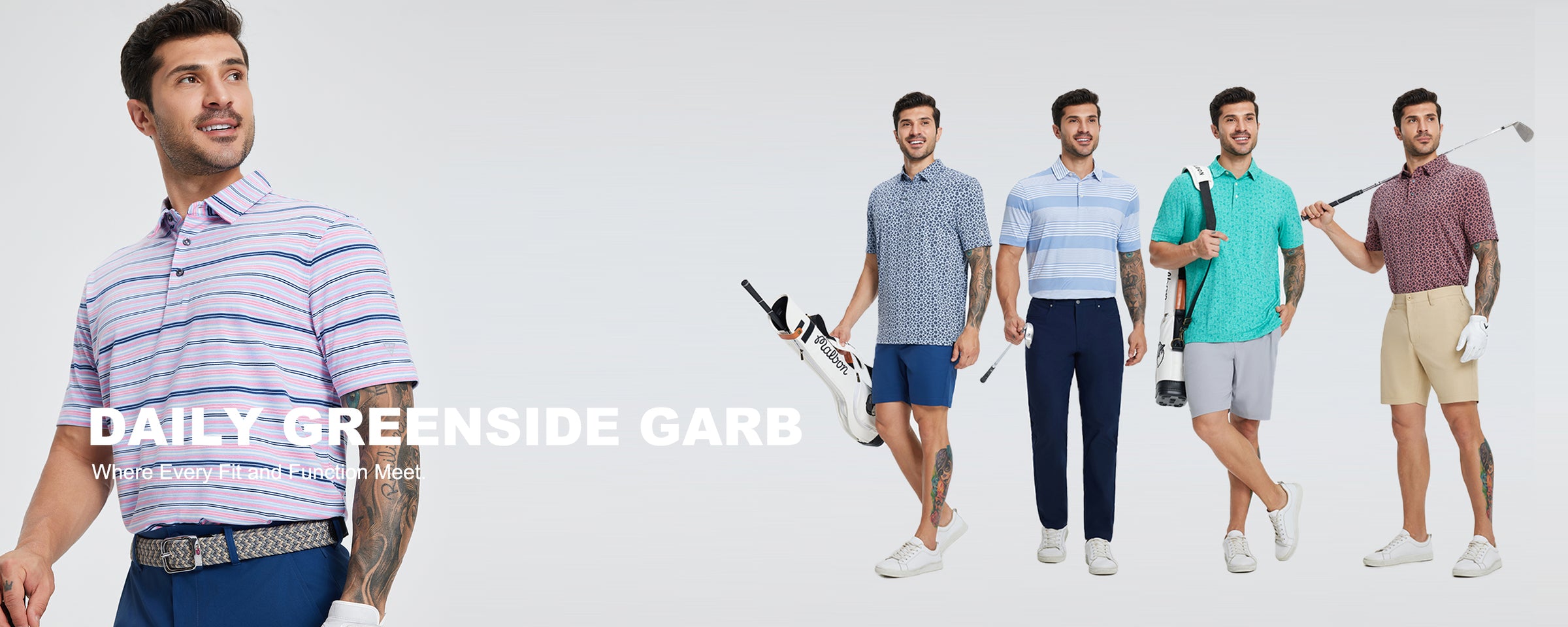 Discover The Everyday Collection – versatile golf apparel by MAELREG
